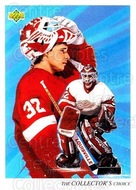 1992-93 Upper Deck #5 Tim Cheveldae, Checklist - Image 1 of 1