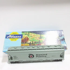ATHEARN TRAIN HO SCALE #5250 SHPX 55' CENTER FLOW DIAMOND PLASTIC #1913 HOPPER - Picture 1 of 13