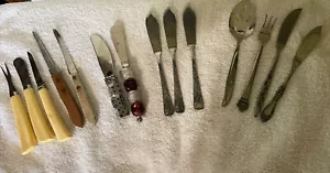 Lot of Vintage Silverplate Flatware / Tableware Pieces - Picture 1 of 3