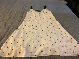 RAG & BONE NEW YORK NEU MIT ETIKETT WEISS GEBLÜMT ZOE KLEID XXS SEIDE - Bild 1 von 9
