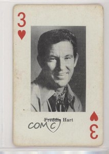 1970 Heather Enterprises Country Music Playing Cards Freddie Hart #3H 0w6