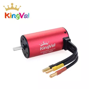 KingVal 3670 2050/2650KV wasserdichter Brushless Motor ?5mm für 1/8 1/10 RC Auto - Bild 1 von 14