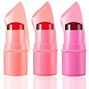 3 Pcs Jelly Tint Blush StickClear Glossy Moisturizing Lip and Cheek Tint Stai... - Picture 1 of 7
