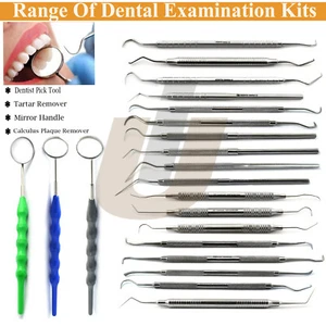 Dental Diagnostic Scaling Kit Tooth Tartar Remover Hygienist Pick Instruments - Picture 1 of 11