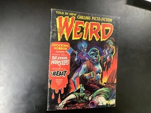 Weird No.4 June 1972 comic book - preowned worn & damaged - Picture 1 of 12