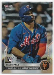 2022 Topps Now Nick Plummer Rookie #263 IN HAND 1st Career Home Run PR: 1,400 - Picture 1 of 2