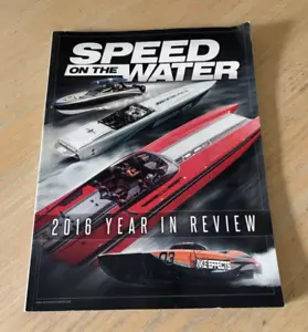 10"x13" GESCHWINDIGKEIT auf dem WASSER 2016 JAHRESRÜCKBLICK MAGAZIN Marine Rennbuch - Bild 1 von 12