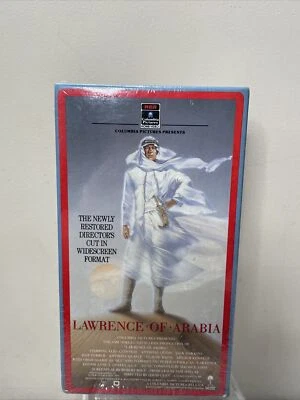 Sealed VHS Lawrence of Arabia Restored Directors Cut Widescreen Two Tape Set - Image 1 of 4