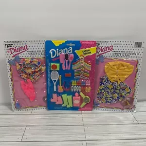 Lotto di 3 set di 3 set bambola vintage Diana NOS - Foto 1 di 11