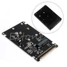 MSATA to 2.5" 44PIN IDE HDD SSD MSATA to PATA Converter Adapter Card with Case