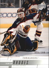 2000-01 Upper Deck Exclusives Tier 1 #11 Damian Rhodes /100