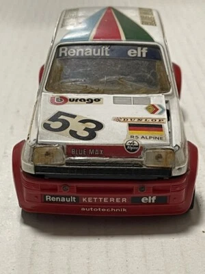modellino renault 5 alpine bburago 0162 scala 1/24 - Immagine 1 di 4