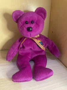 Ty Beanie Babies Millennium Bear ohne Etikett - Bild 1 von 4