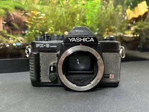 Yashica FX-3 Super 35mm SLR Film Camera Body for Parts Film Winder Issues Read - Picture 1 of 13