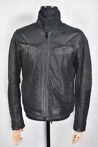 G-Star Raw LT. Flight Leather Jacket Men's size L - Picture 1 of 14