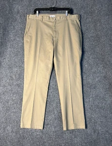 Peter Millar Pima Cotton Casual Chino Khaki Biege Pants Men's 38x29 Golf Work - Picture 1 of 12