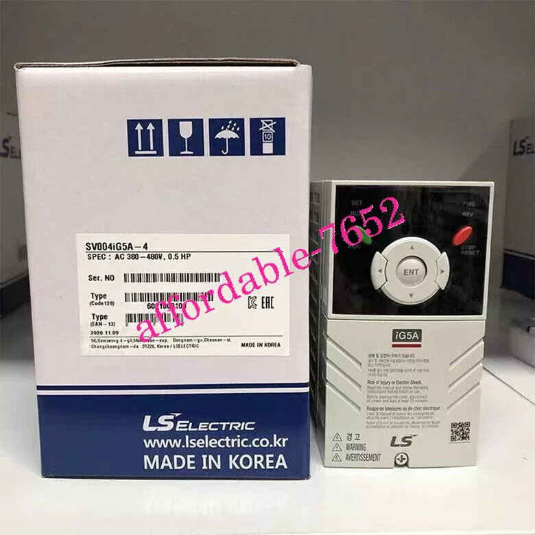1PC NEW LS inverter SV-IG5A series SV004IG5A-4 0.4KW/380V DHL or FedEx - Image 1 of 2
