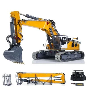 LESU 1/14 RC Full Hydraulic Demolition Excavator Aoue LR960 Digging Arm Model - Picture 1 of 12