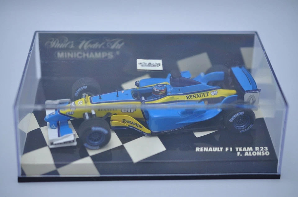 Minichamps PMA 1:43 2003 Renault F1 Team R23 Fernando Alonso Excelente Foto 1 de 4