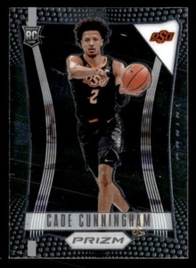 Cade Cunningham 2021 Prizm Draft Picks Rookie Card #1 Oklahoma State - Picture 1 of 2