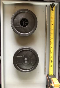 Trolly Wheels And Axle - Picture 1 of 4