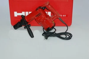 Hilti-TE60 Bohr und Meißelhammer mit Koffer+große Zubehörpaket!Garantie!Rechnung - Bild 1 von 3