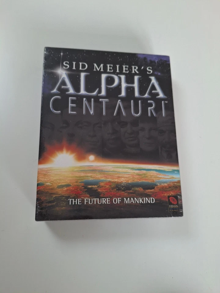 SID MEIER'S ALPHA CENTAURI (PC CD-ROM Win 95/98) New Sealed UK ORIGINAL Big Box  - Image 1 of 4