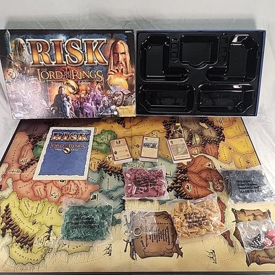 Game 2003 Hasbro RISK Lord of the Rings Trilogy Edition Board New Factory Sealed - Image 1 of 4