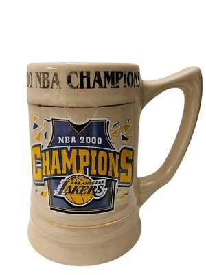 🔥 2000 Vintage Los Angeles Lakers NBA Champions Beer Stein 🔥 - Image 1 of 4