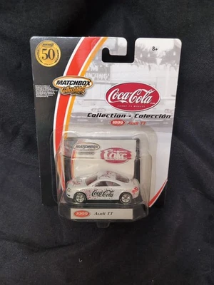 2002 Matchbox 1999 Audi TT Roadster Coca Cola Collection 1/64 NEW! - Image 1 of 4