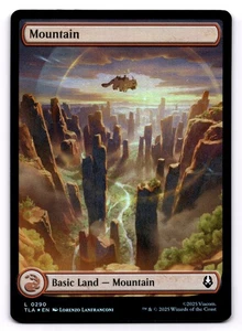 Mountain #290 [L Foil] Magic Avatar: The Last Airbender NM - Picture 1 of 2