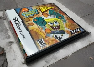 Bob Esponja Pantalones Cuadrados El Vengador Amarillo Nintendo DS Completo En Caja Original - Imagen 1 de 5