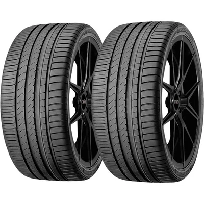 (QTY 2) 295/40R20 Winrun R330 110W XL Black Wall Tires - Image 1 of 4