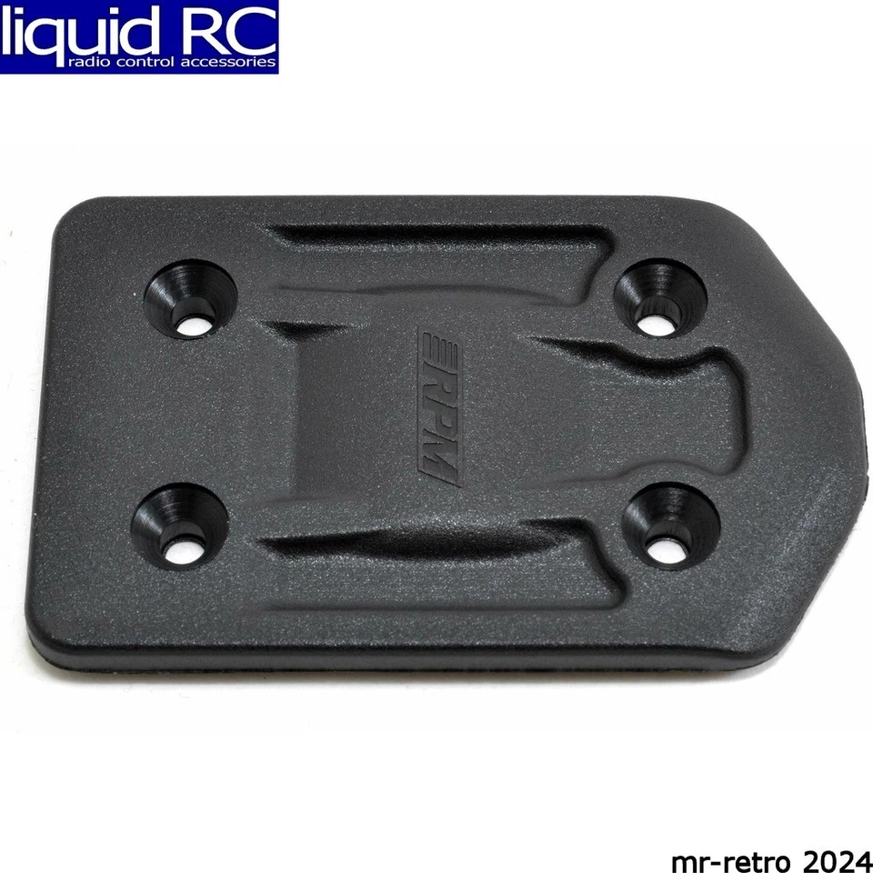 RPM R/C Products 81332 Rear Skid Plate for most ARRMA 6S vehicles - Image 1 of 1
