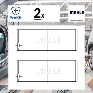 2x ORIGINAL® Mahle 151 PL 18396 000 Pleuellager für Fendt Farmer Favorit - Bild 1 von 6