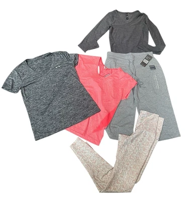 5x Women's Small Athletic Workout Clothing Bundle - Under Armour Old Navy LOLE - Image 1 of 4