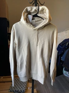 Uniqlo U Women’s Crewneck Sweatshirt Pullover Quality Cotton Beige Size Small - Picture 1 of 4