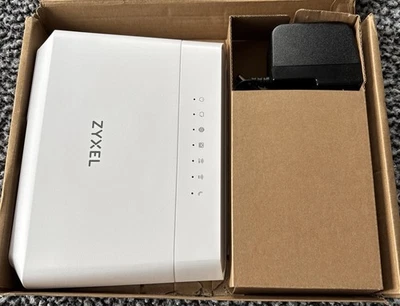 ZYXEL EX3301-T0 - Dual Band Wireless Router 4 Port Ax1800 Ethernet IAD- Wi-Fi 6 - Image 1 of 3