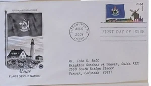 Flags of Our Nation USPS FDC Lot of 8 – Northeast States 2009-2010 - Picture 1 of 10