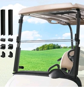 Panglong EZGO Golf Cart Windshield Clear, EZGO Windshield with all Windshield... - Imagen 1 de 7