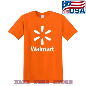 Walmart Store Men's Orange Size S to 5XL - Picture 1 of 1