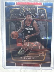 Jalen Green Houston Rockets Panini Select NBA 21-22 AZUL PRIZM ROOKIE SP - Imagen 1 de 3