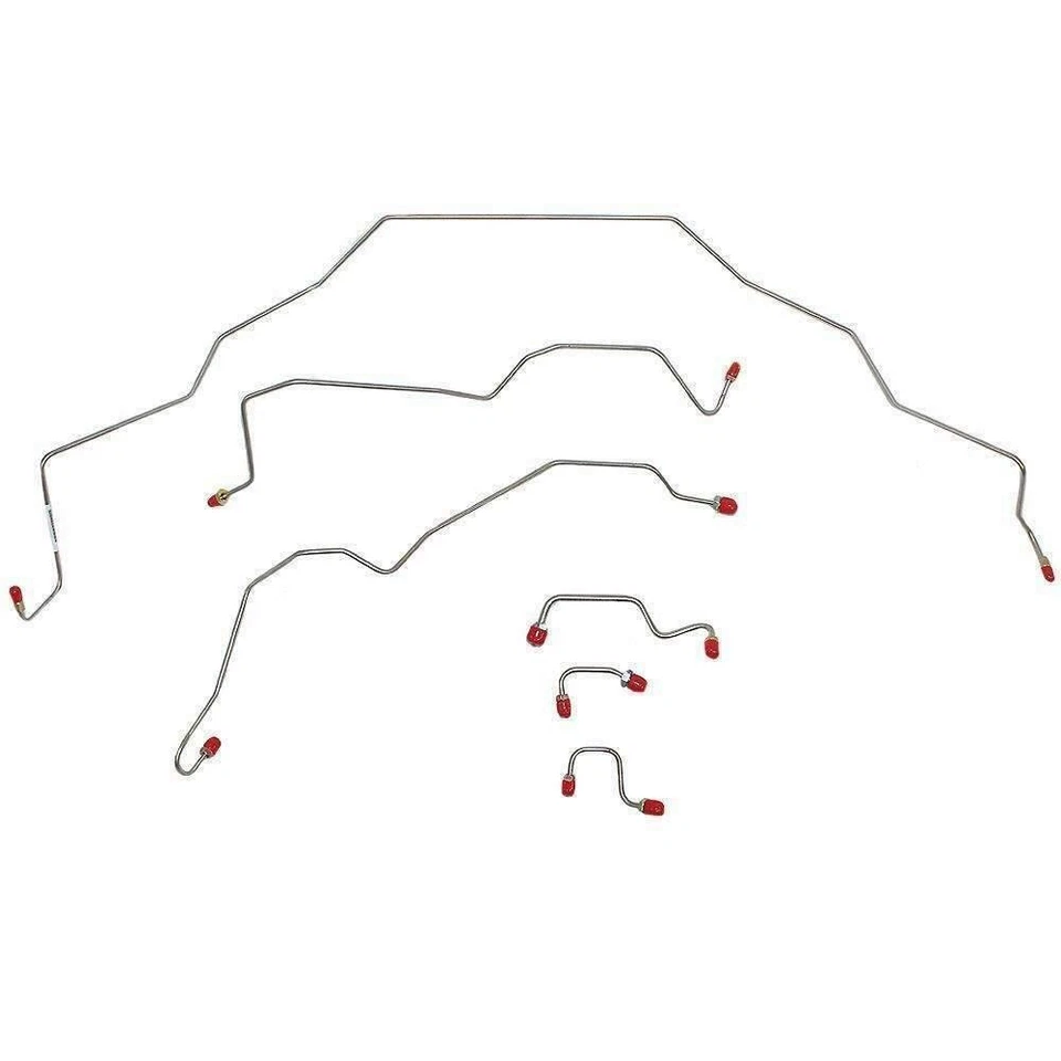 Front Brake Line Kit Fits Dodge Ram 2500 1995-1997 2WD Rear ABS-WKT9501SS - Изображение 1 из 1