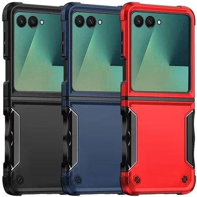 Capa protetora híbrida armadura à prova de choque telefone flip 7 para Samsung Galaxy Z - Imagem 1 de 3