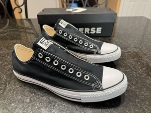 Converse Chuck Taylor Slip On CTAS Slip On No Lace Sneaker Black Men 10.5 New - Picture 1 of 18
