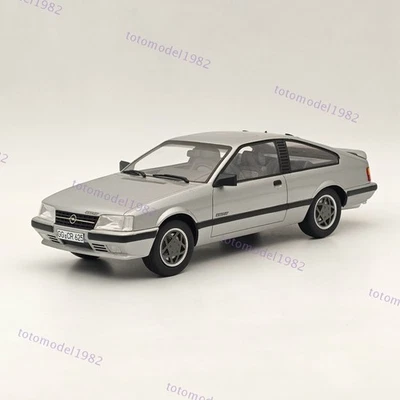 1:18 BOS Opel Monza GSE 1983 Silver BOS053 Resin Model Car Collection Used - Image 1 of 4