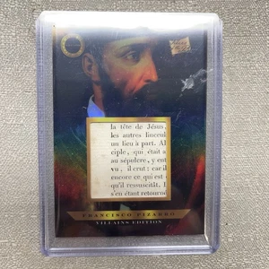 2025 Pieces of the Past Villains Edition Authentic Relic #459 Francisco Pizarro - Bild 1 von 9