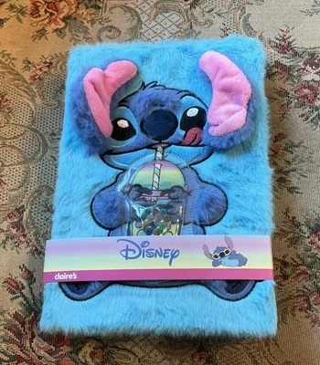 Disney - Cuaderno de té Boba de verano peludo difuso Stitch NUEVO Foto 1 de 4