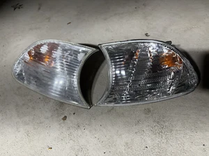 Juego de señales de giro delanteras izquierda derecha BMW E46 cupé pre lavado de cara izquierda derecha OEM - Imagen 1 de 13
