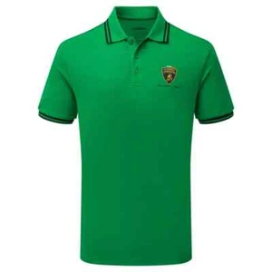 Automobili Lamborghini Squadra Corse Travel Polo shirt (green) LB18PS2GR - Picture 1 of 2